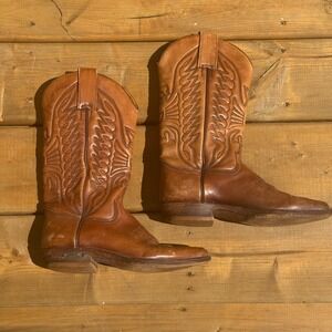 Vintage Sendra Boots Leather Cowboy Western Boots Womens Size 4 Made in‎ Spain